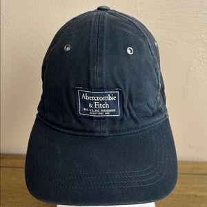 Vintage 90’s Fashion-6 Panel- Grunge- Retro Adjustable Abercrombie & Fitch Cap.